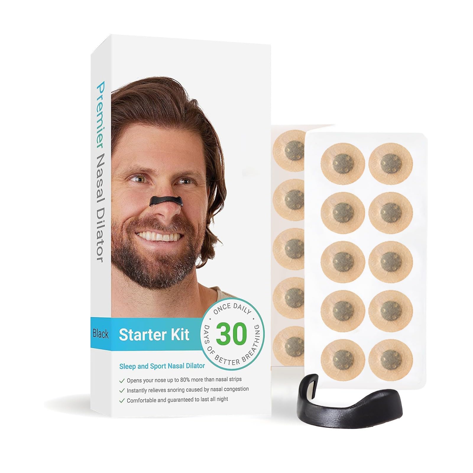 Ventustrend™ Magnetischer Nasendilatator Anti-Schnarch Starter-Set